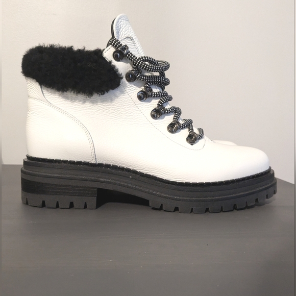 M. Gemi The Alpi White Combat Boot - Picture 1 of 8